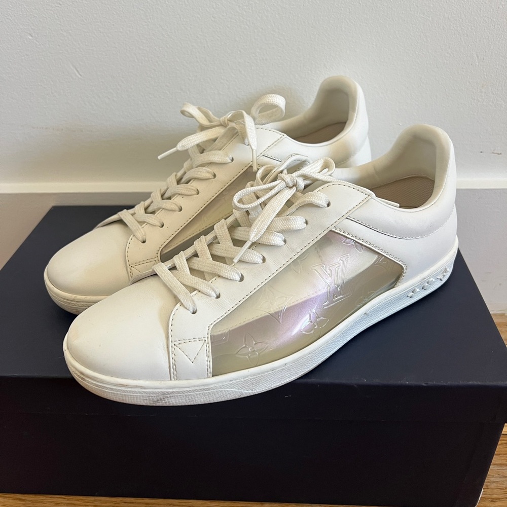 Louis Vuitton Luxembourg Sneakers with Transparent Side Panel
